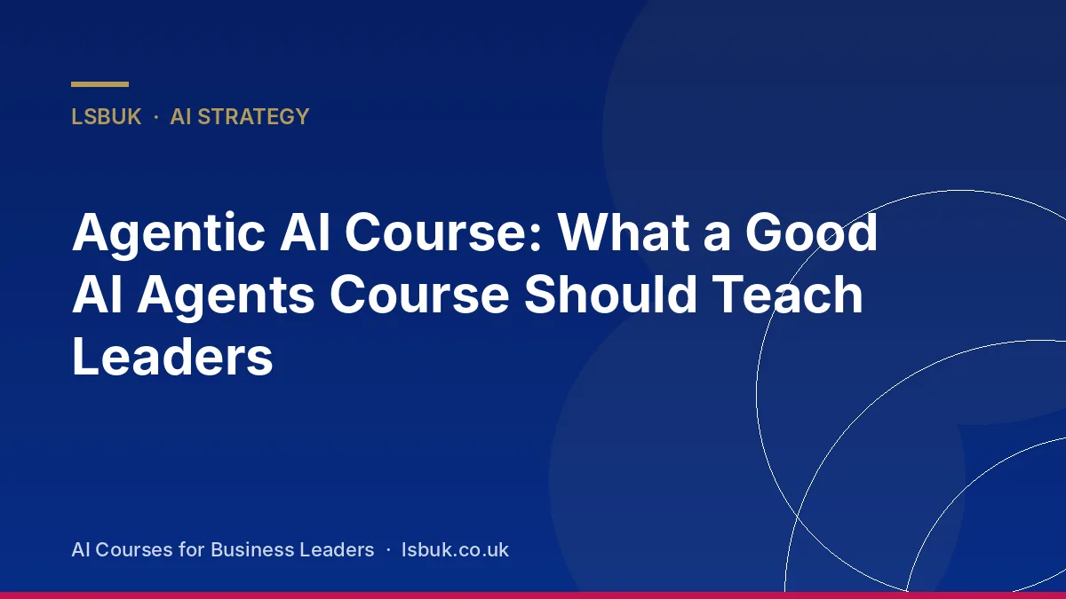 A business leader designing an AI agent workflow on a laptop