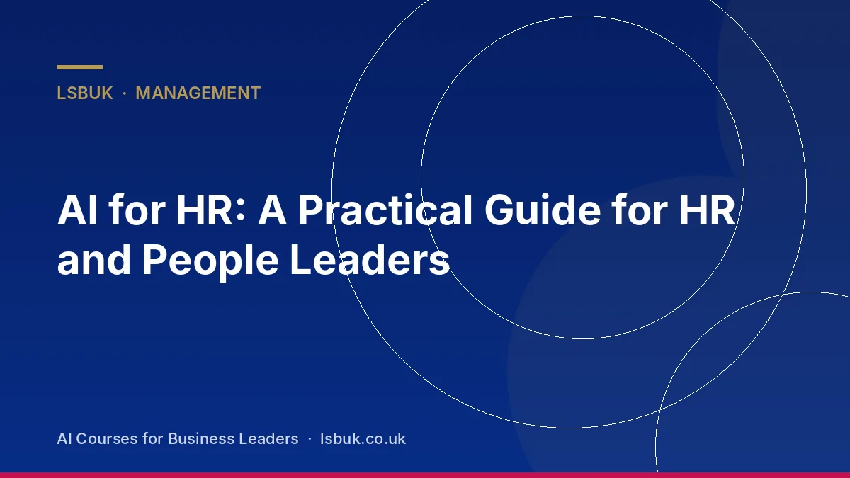 An HR team reviewing how AI supports people processes