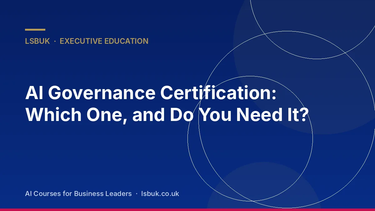 A professional studying AI governance frameworks