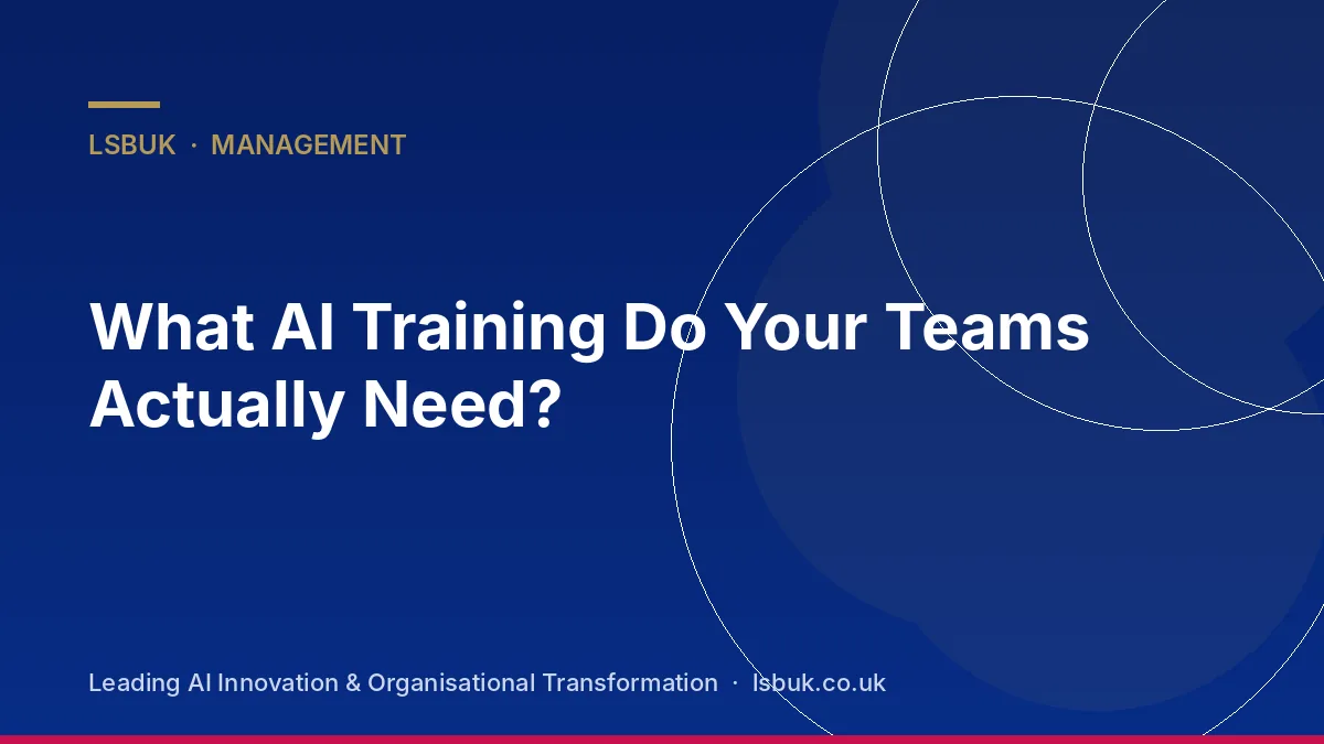 Employees at different desks learning AI skills suited to their roles