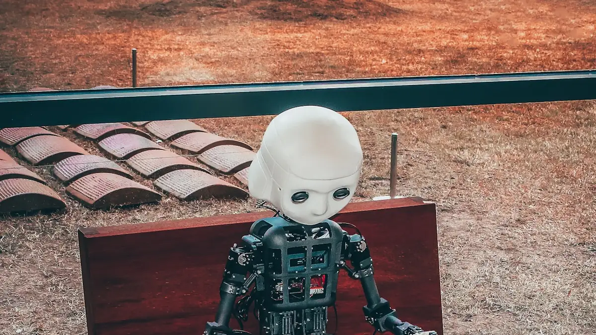An abstract representation of artificial intelligence