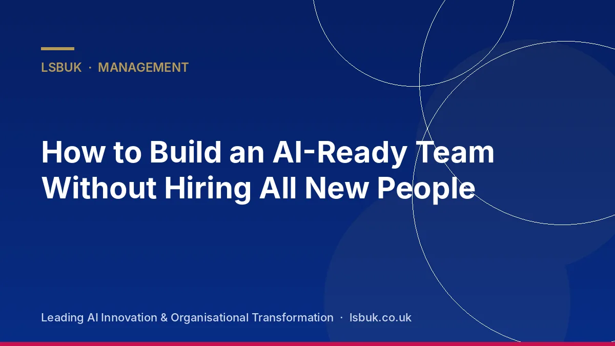 A team learning to use AI tools together in a workshop