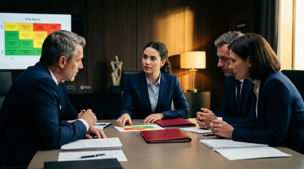 A leader reviewing compliance obligations for AI agents