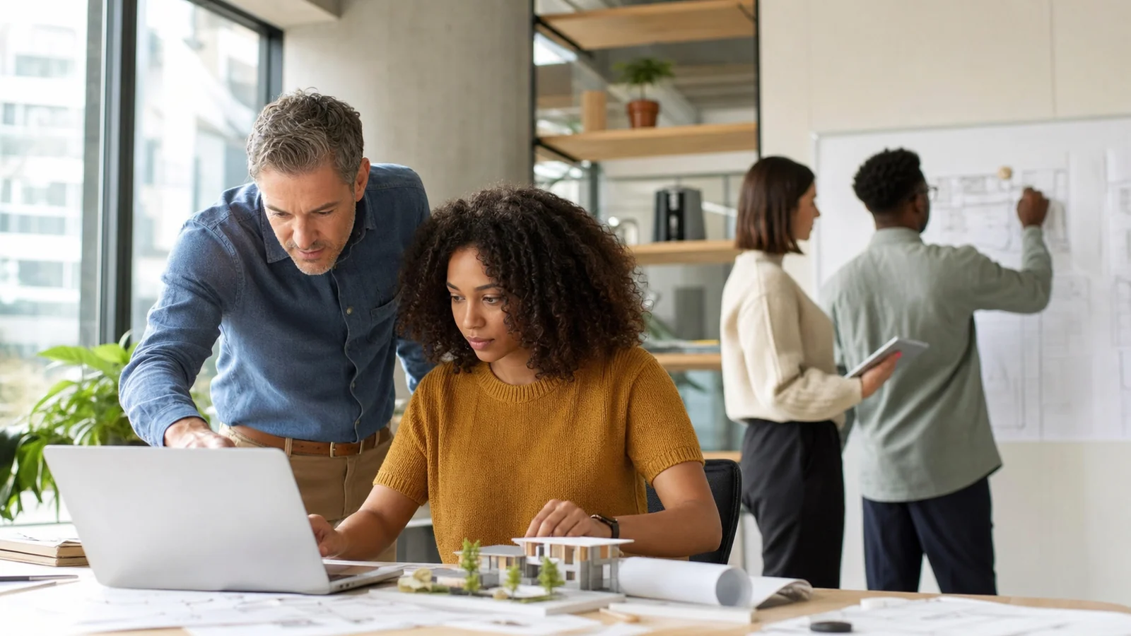Employee developing new skills through growth opportunities that strengthen engagement