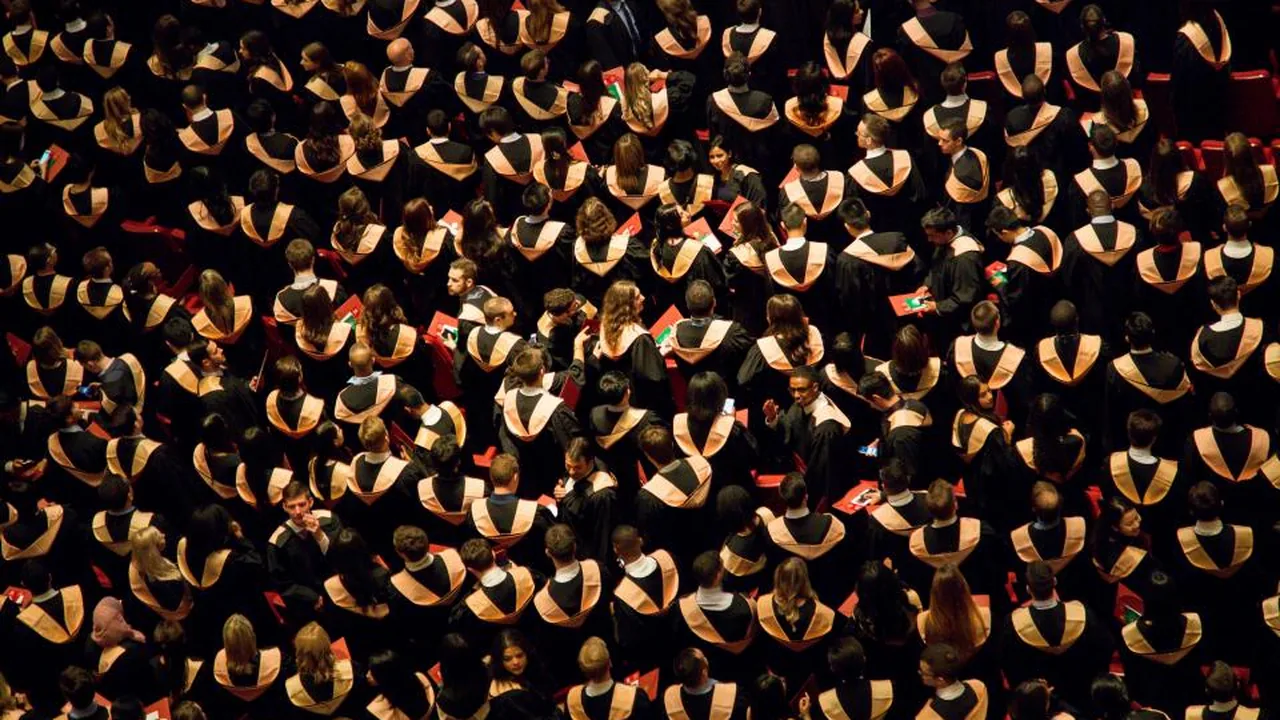 A timeline diagram of the UK graduate visa stages after finishing a degree