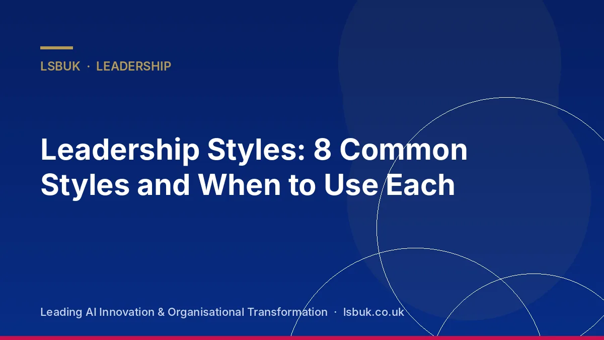 A manager adapting their leadership style in a team meeting