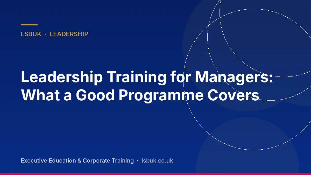 A group of managers practising leadership conversations in a workshop