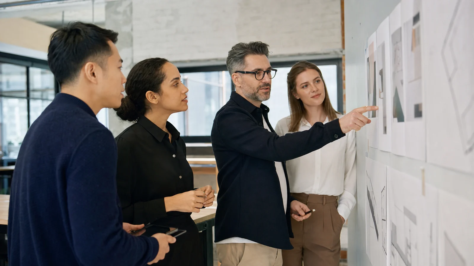 High-performing team working together with trust, clear roles and open communication