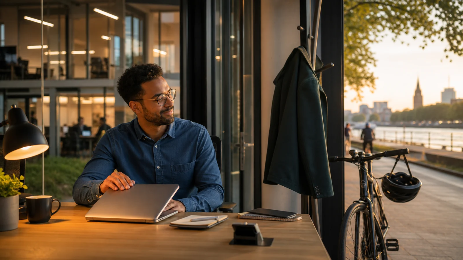 Professional maintaining healthy work-life balance for sustainable employee engagement